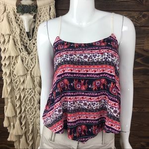 Eyelash Couture | Elephant Boho‎ Angled Tank Top